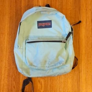 Teal Jansport Backpack